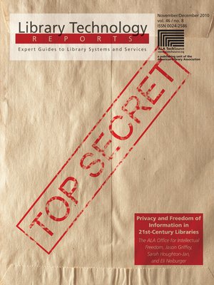 cover image of Privacy and Freedom of Information in 21st-Century Libraries